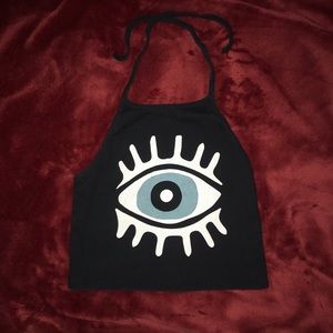 ✨Eye crop top✨